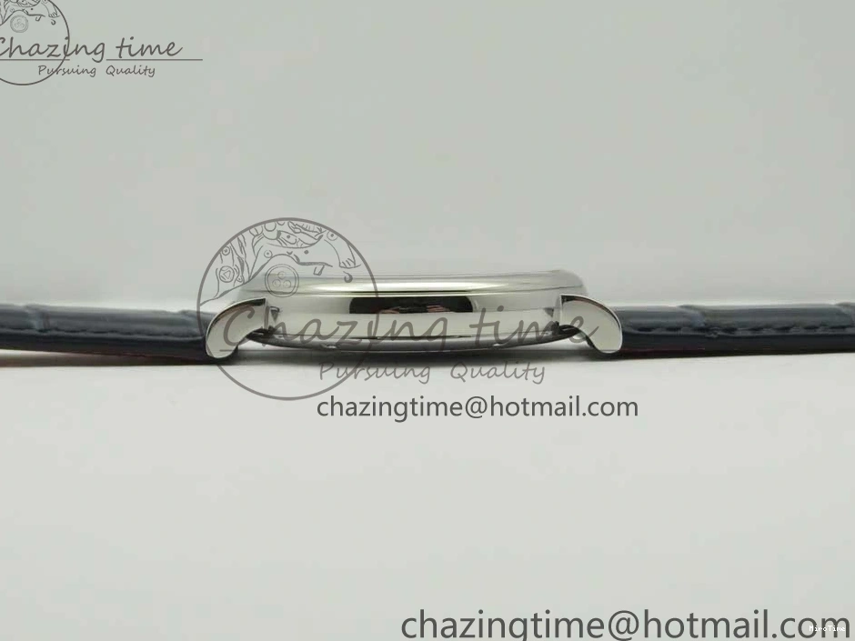 MIROTIME 0324 Portofino Automatic SS FKF 1:1 Best Edition Blue Dial on Blue Leather Strap A Cozy 7133